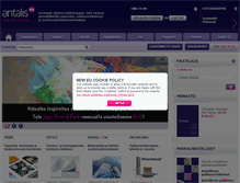 Tablet Screenshot of antalis.fi