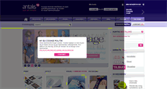 Desktop Screenshot of antalis.dk