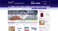 Desktop Screenshot of antalis.ee