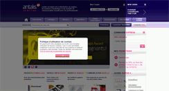 Desktop Screenshot of antalis.fr