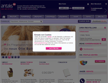 Tablet Screenshot of antalis.de